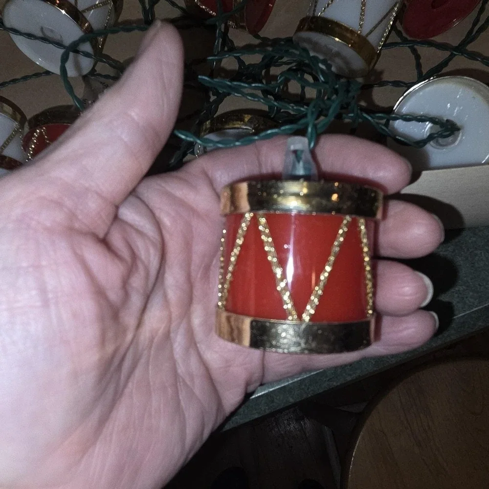 Vintage Kurt Adler Santa's World Italian Miniature Christmas Lights Tested